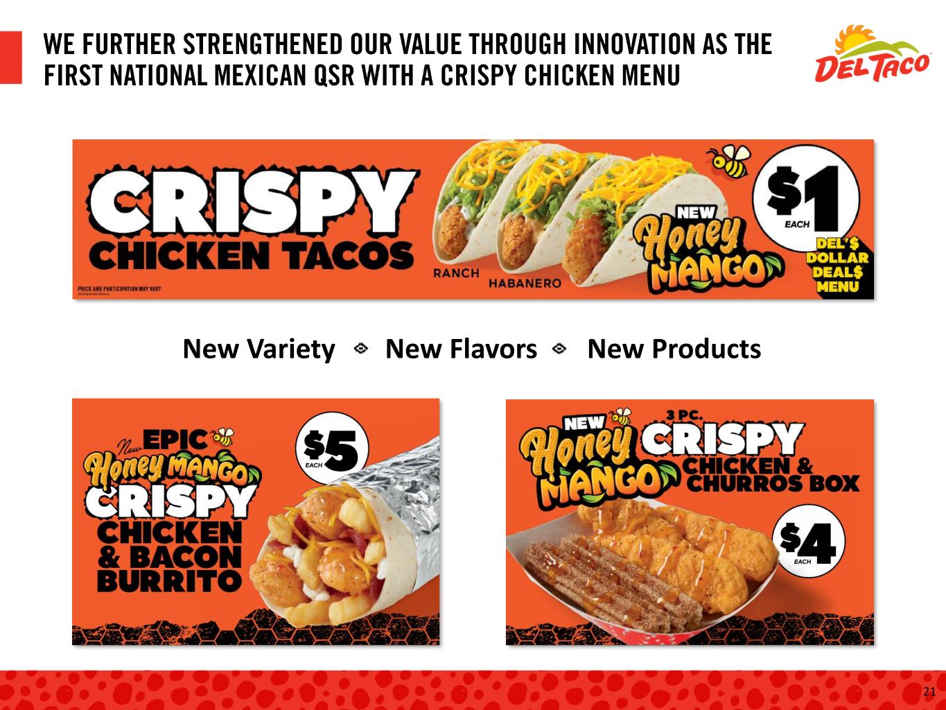 Del Taco debuts Del's Dollar Deals Menu